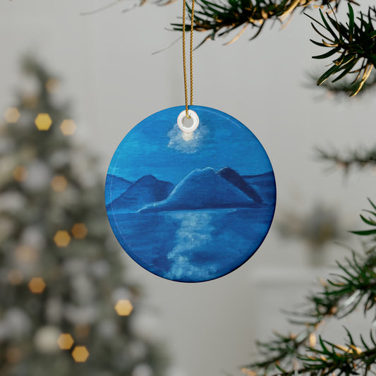 Blue Kauai Ceramic Ornaments (1pcs, 5pcs, 10pcs, 20pcs)