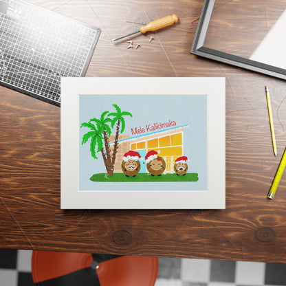 Coconut Family Portrait (1 son)