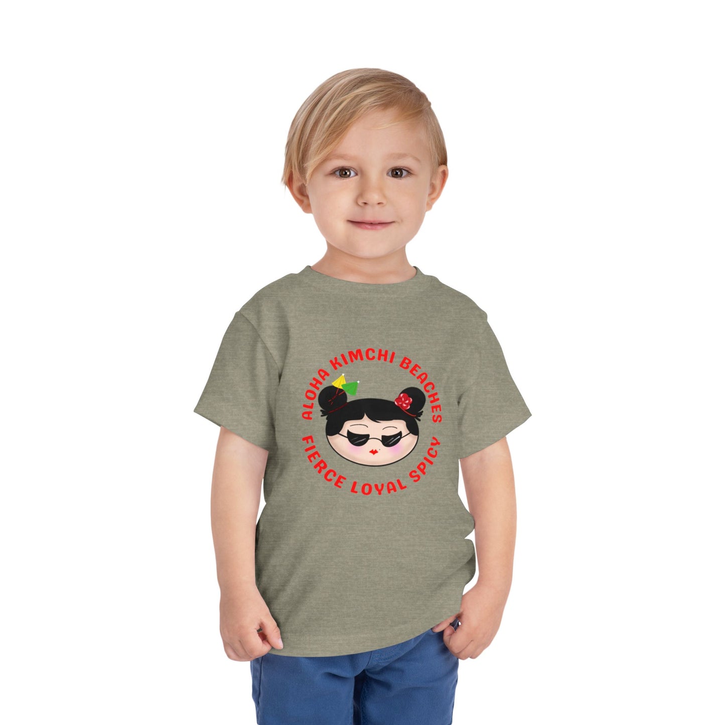 Toddler: Aloha Kimchi Beaches T-shirt