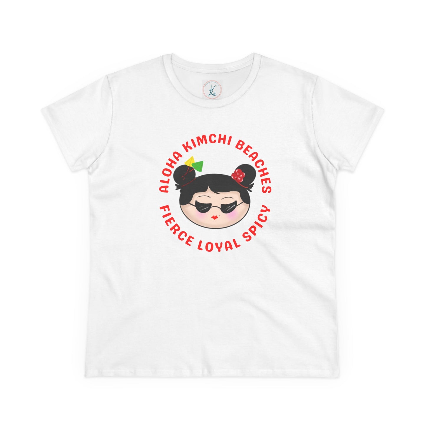 Aloha Kimchi Beaches, Women’s Asian Pride T-shirt