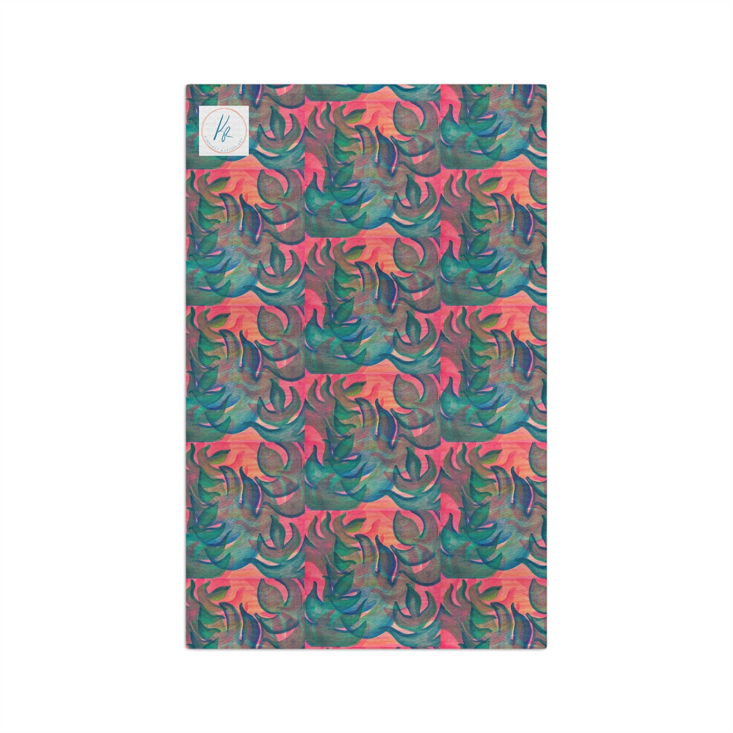 Monstera Frenzy  Soft Tea Towel