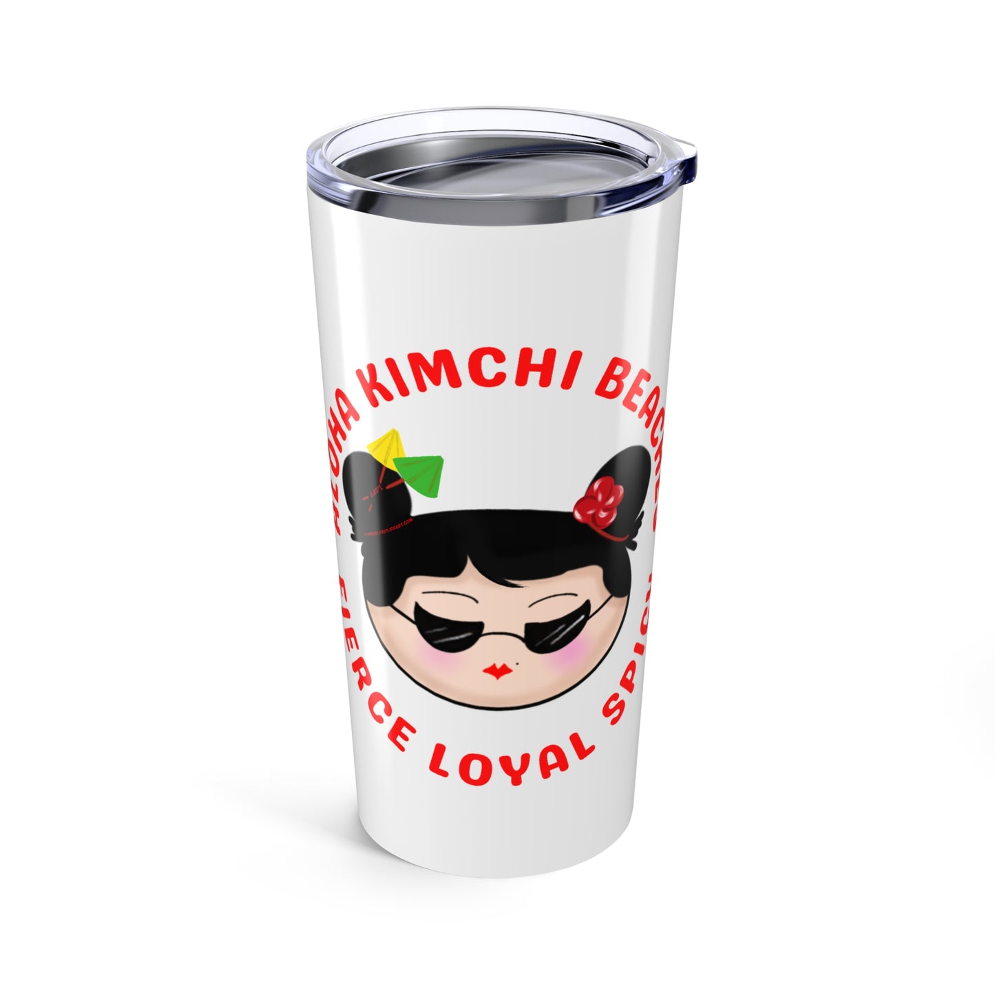 Aloha Kimchi Beaches Tumbler 20oz