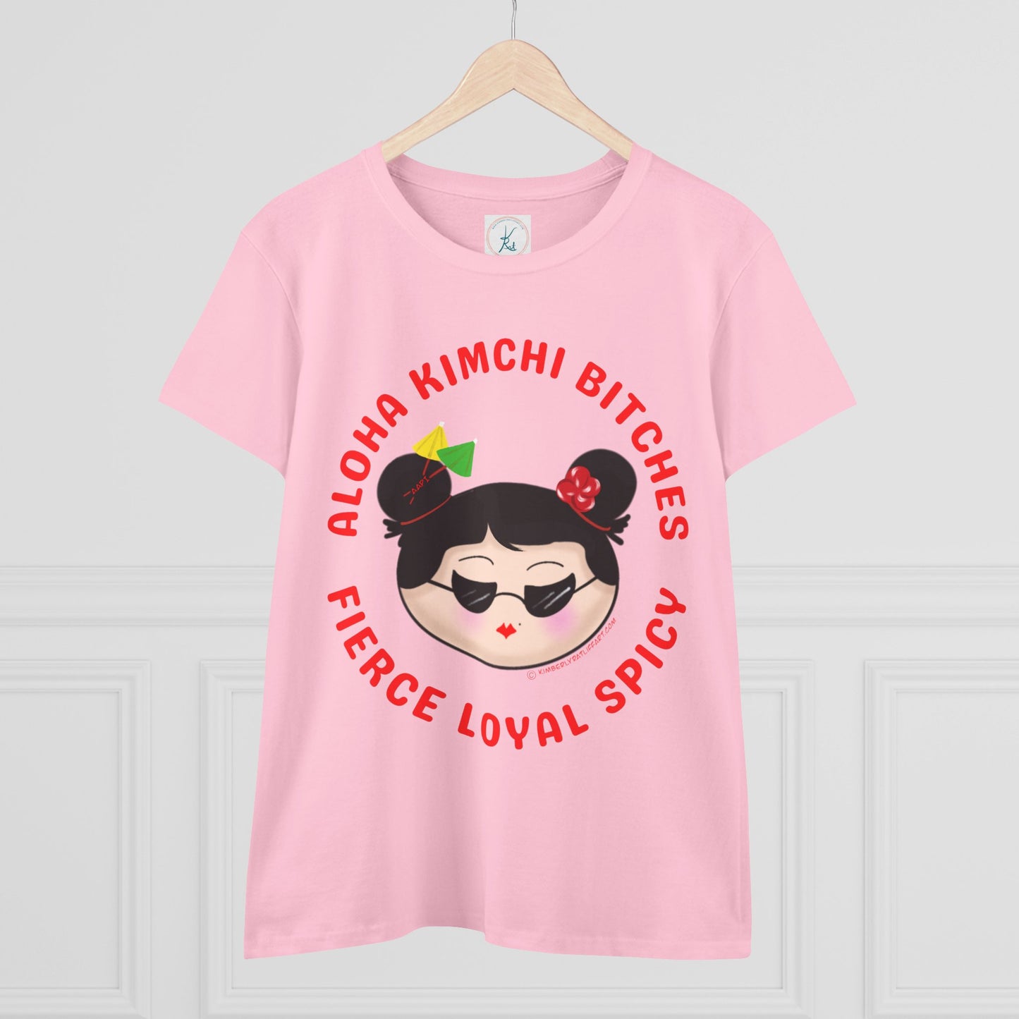 *Aloha Kimchi Bitches, Women’s Asian Pride T-shirt