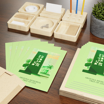 Arizona Memorial's Tree of Life Note Cards (1 or 10-pcs)