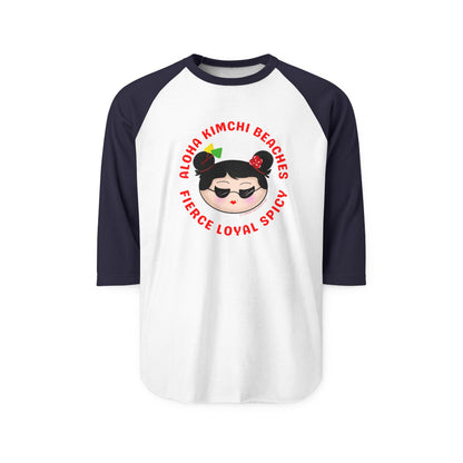 Aloha Kimchi Beaches, Raglan Shirt