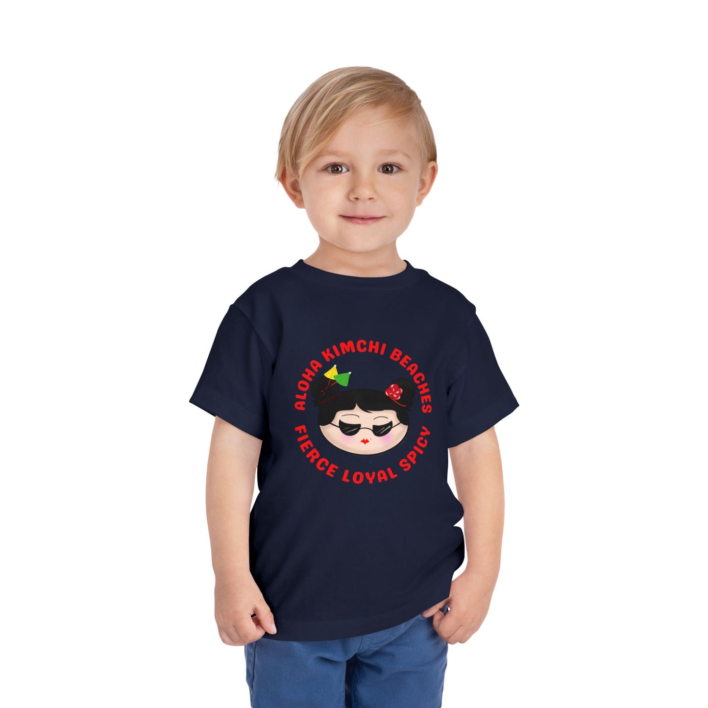Toddler: Aloha Kimchi Beaches T-shirt