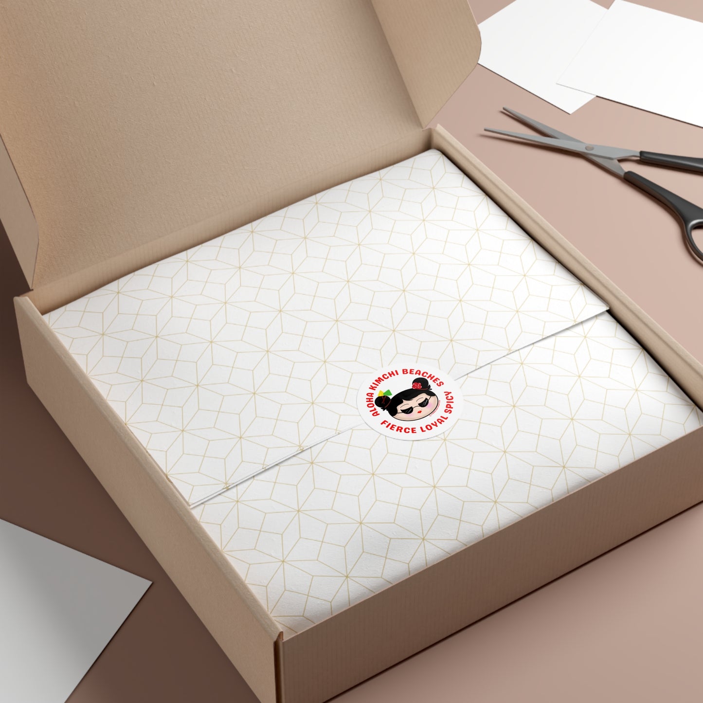 Aloha Kimchi Beaches Vinyl Sticker!!