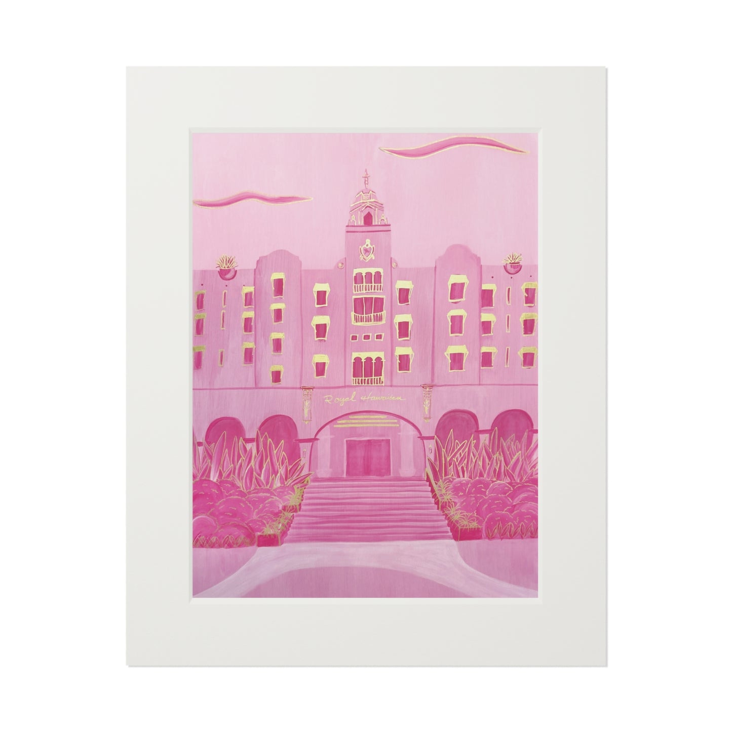 The Royal Hawaiian Hotel print