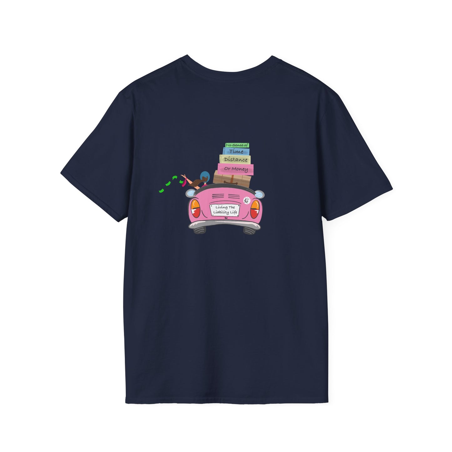 LLL Living the Liability Life! Unisex style t-shirt