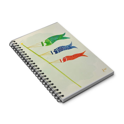 Children's Day Carp Spiral Notebook/Journal