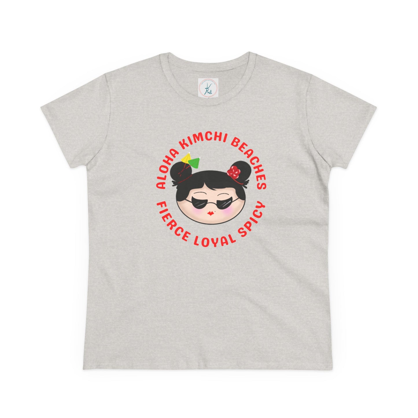 Aloha Kimchi Beaches, Women’s Asian Pride T-shirt