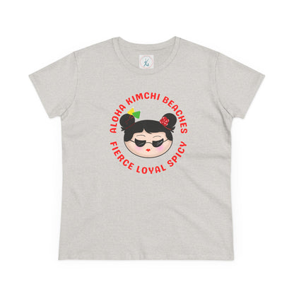 Aloha Kimchi Beaches, Women’s Asian Pride T-shirt