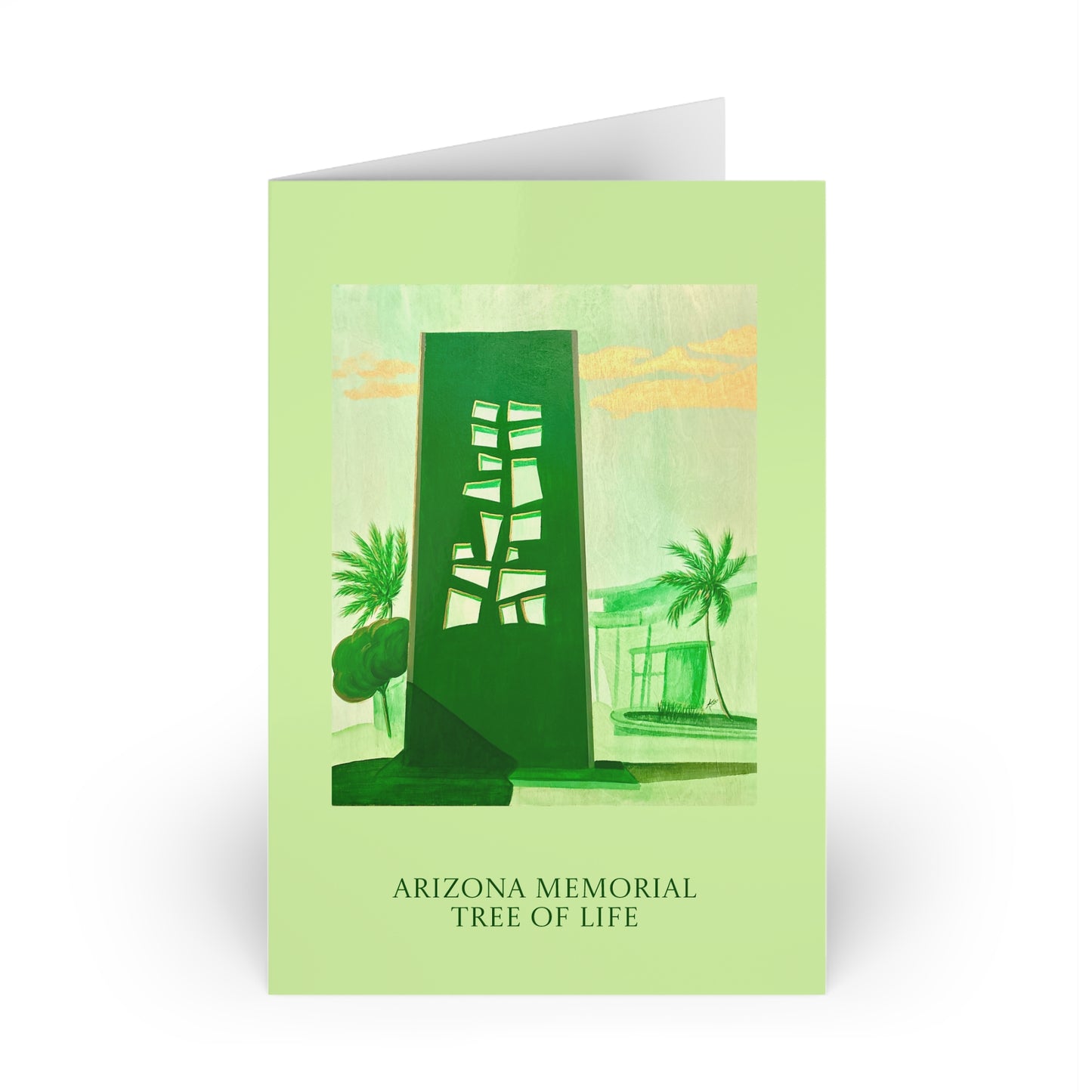 Arizona Memorial's Tree of Life Note Cards (1 or 10-pcs)