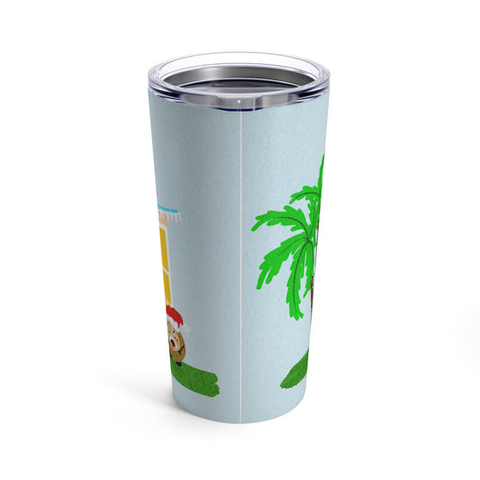 Coconut Family Christmas (boy) Tumbler 20oz