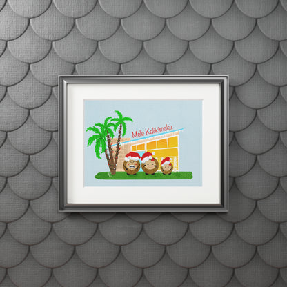 Coconut Family Portrait (1 Daughter)