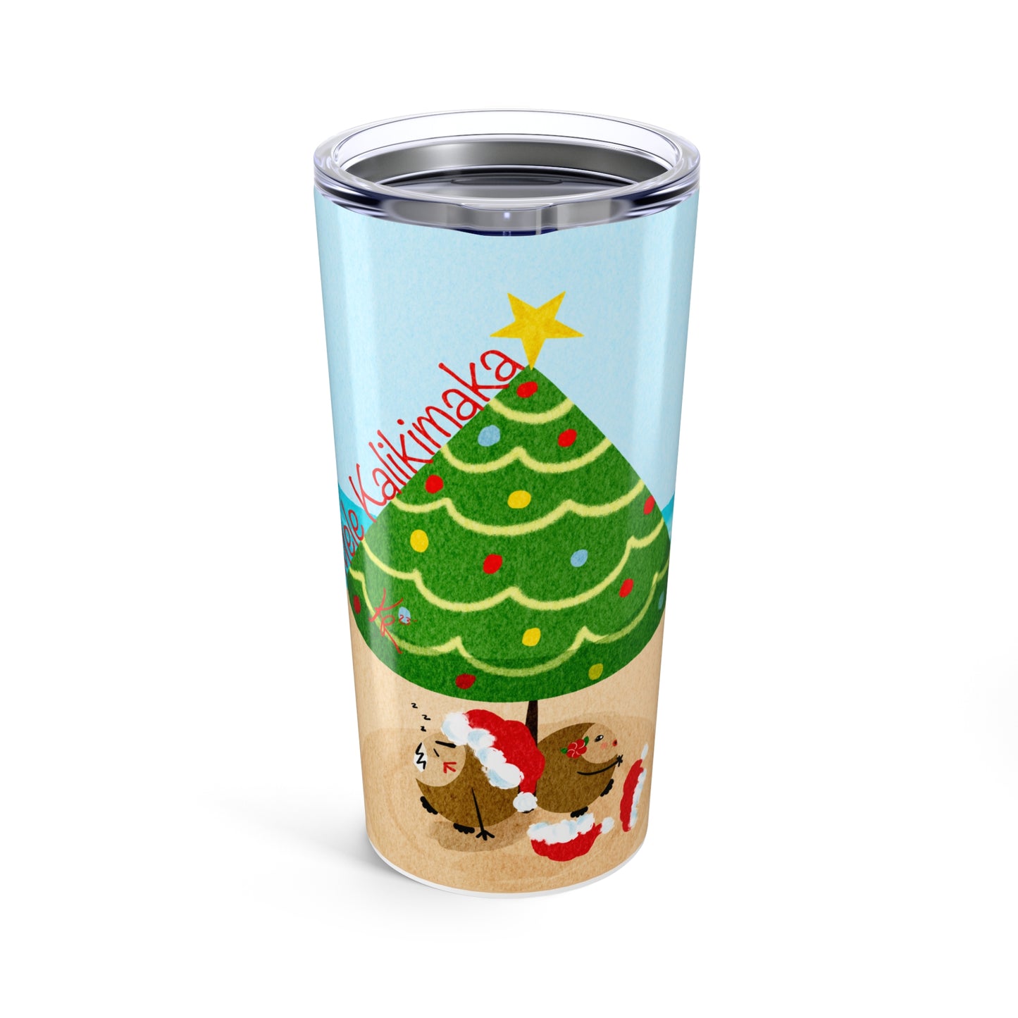 Coconut Family Christmas Tree (boy) Tumbler 20oz