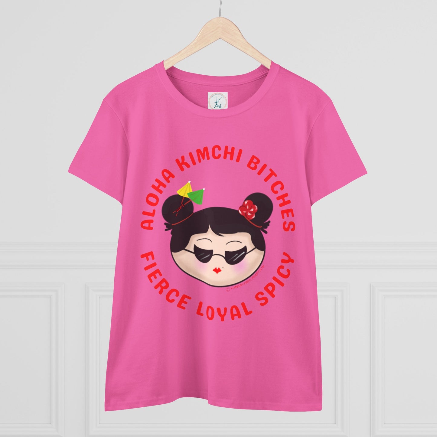 *Aloha Kimchi Bitches, Women’s Asian Pride T-shirt