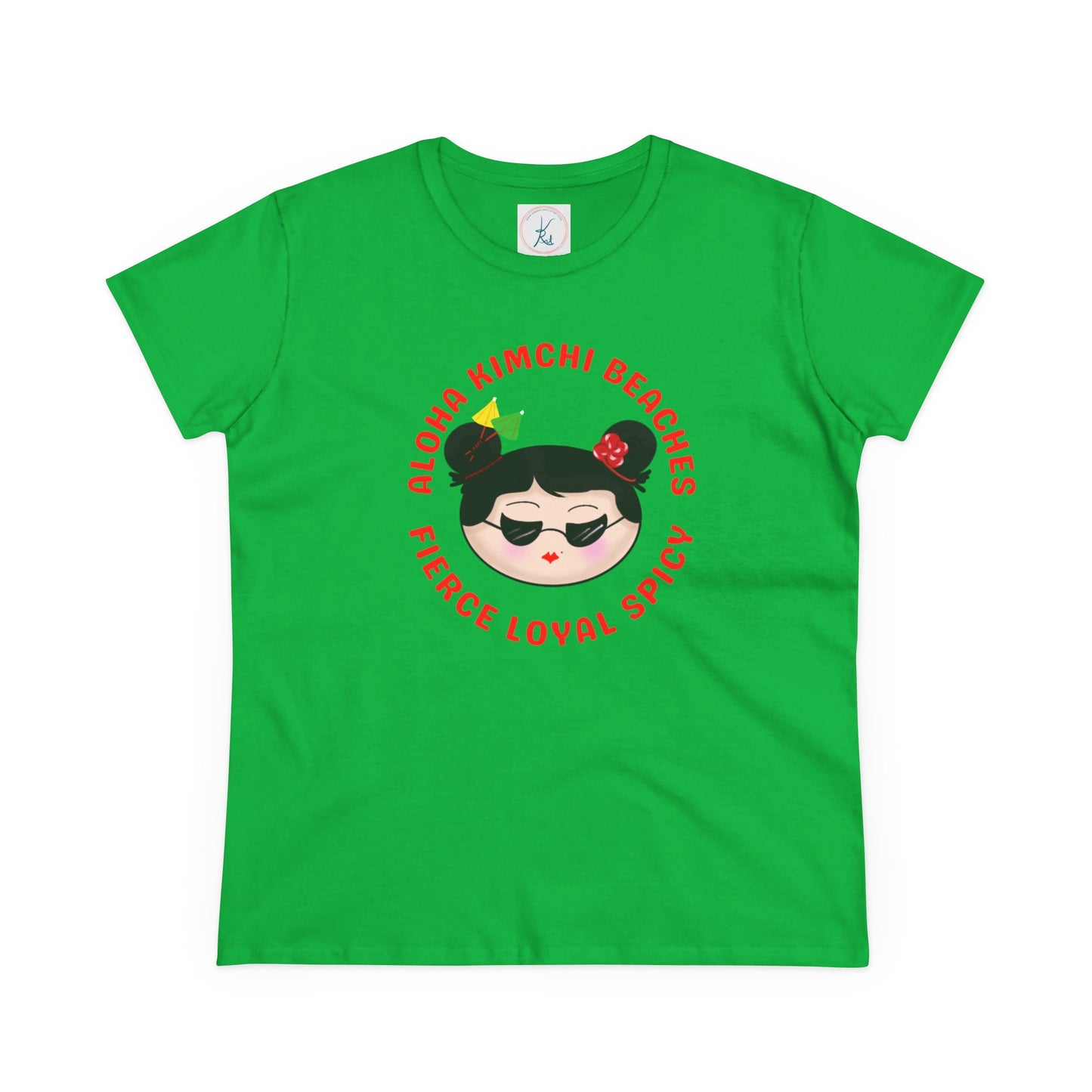Aloha Kimchi Beaches, Women’s Asian Pride T-shirt