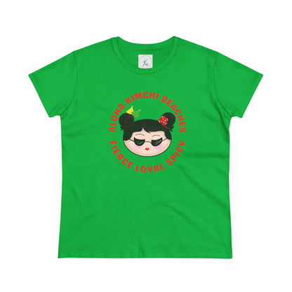 Aloha Kimchi Beaches, Women’s Asian Pride T-shirt
