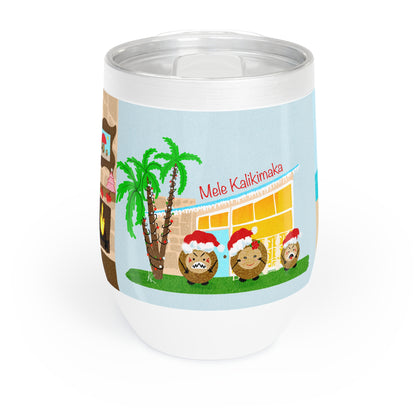 Coconut Family Christmas (Wine/Hotcoco) Tumbler