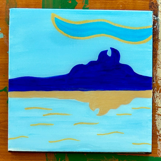Bora Bora 6x6"