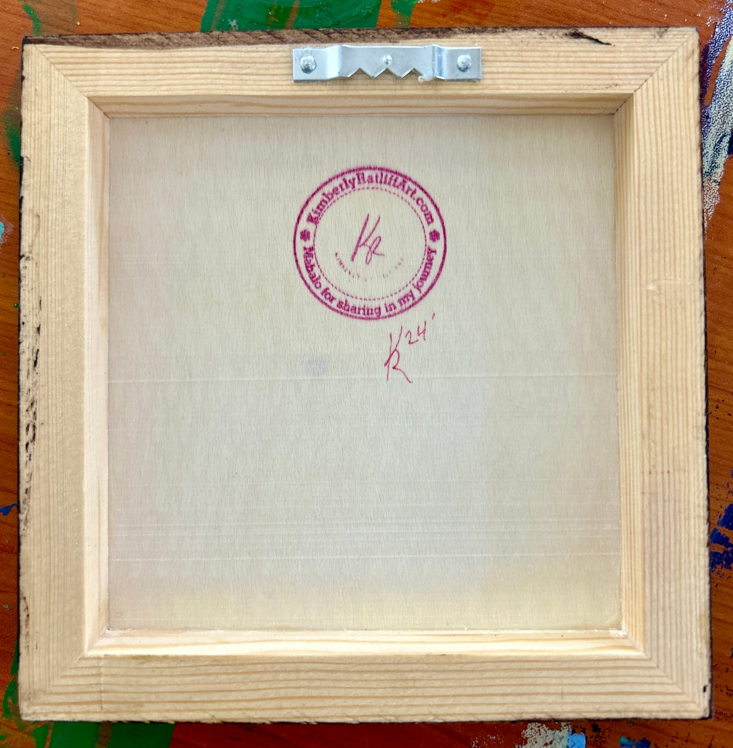 Korean Lanterns (mini) PINK single 6x6"
