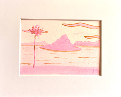 Mokoli'i (Chinaman's Hat) 8x10"