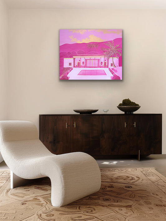 Doris Duke Pool House 16x20"