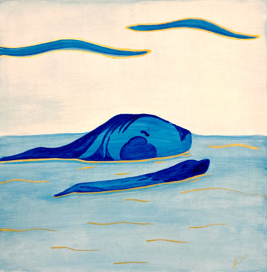Rabbit Head Island 12x12"