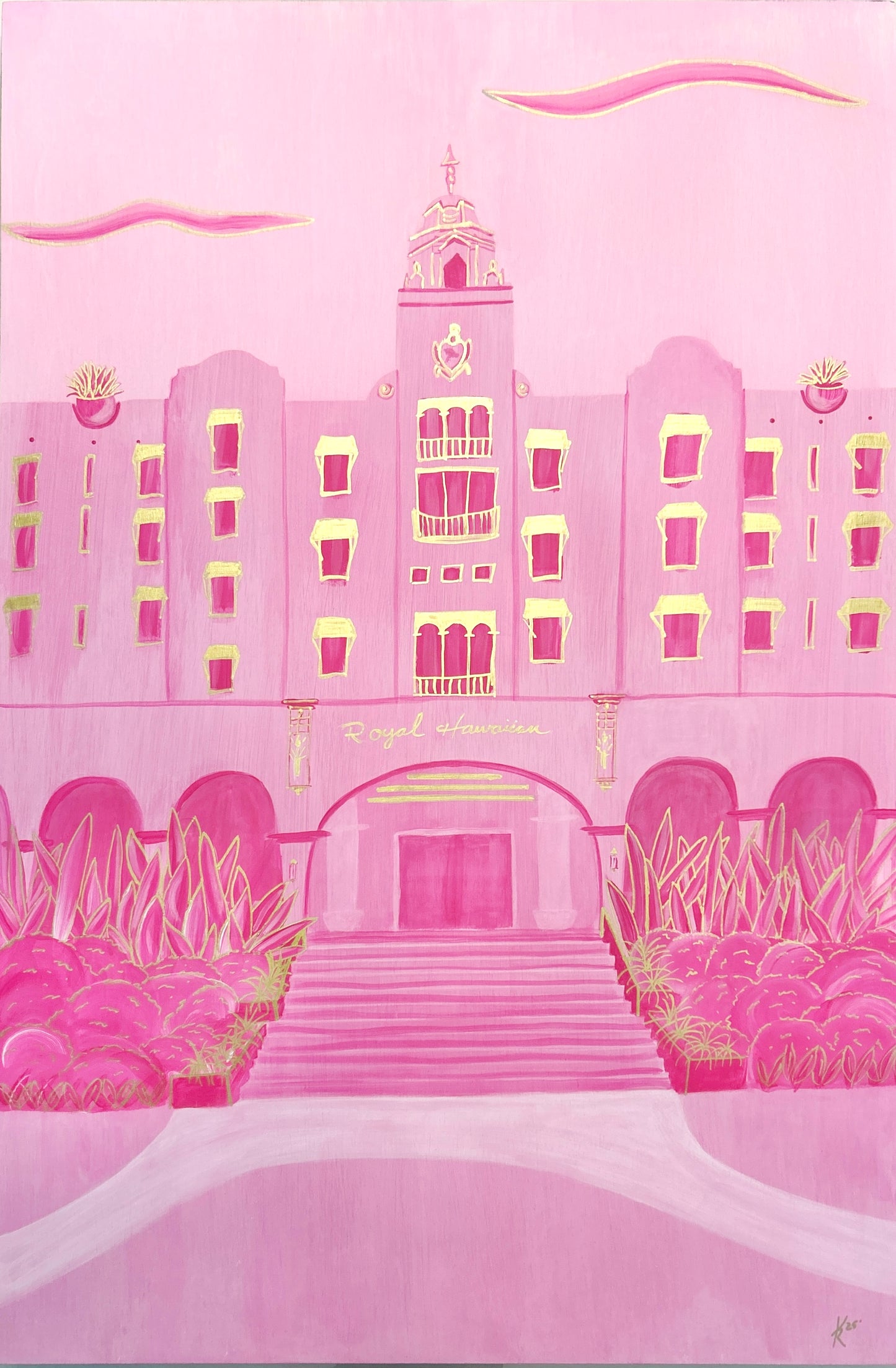 Royal Hawaiian Hotel (Artists Touched Gold)
