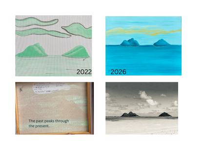 NāMokulua Islands (Oahu Evolution Series) - Giclee Art Print