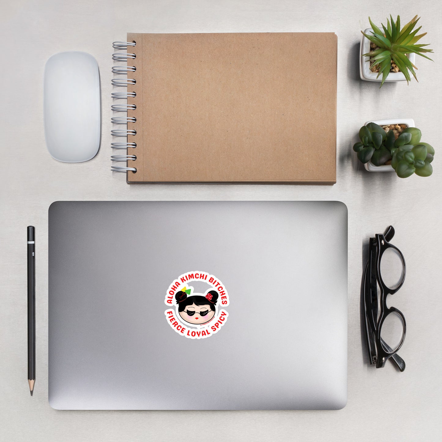 *** Aloha Kimchi B******* Bubble-free stickers