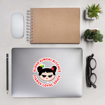 *** Aloha Kimchi B******* Bubble-free stickers