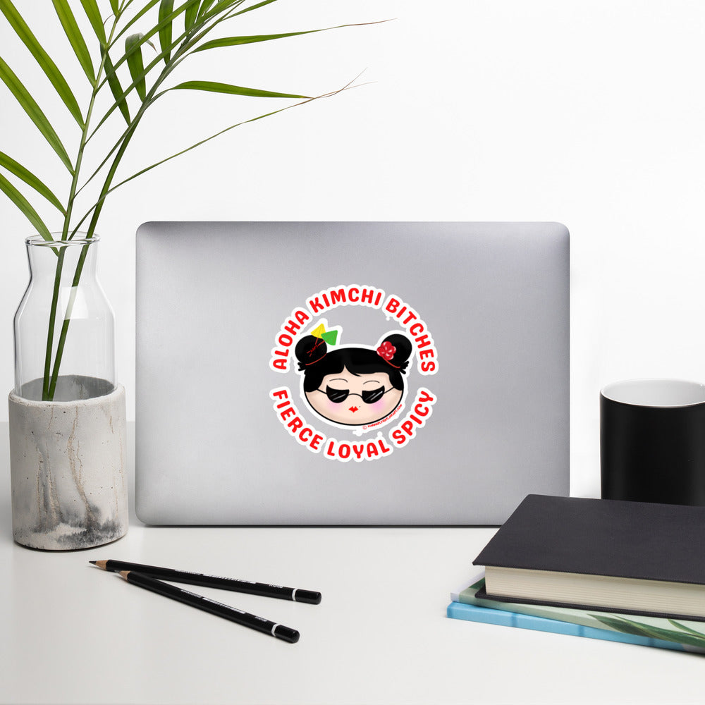 *** Aloha Kimchi B******* Bubble-free stickers