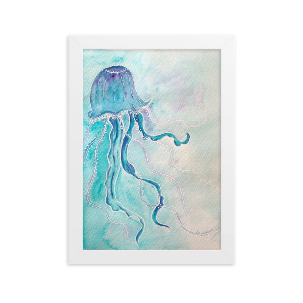 Jelly, Watercolor Paper Print