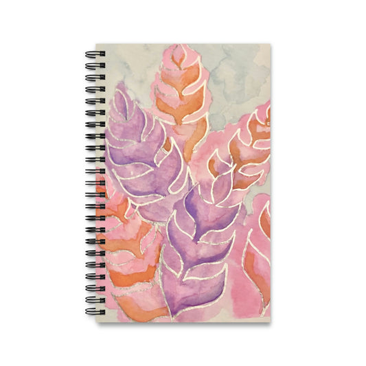 Summer Leaves Spiral Notebook/Journal