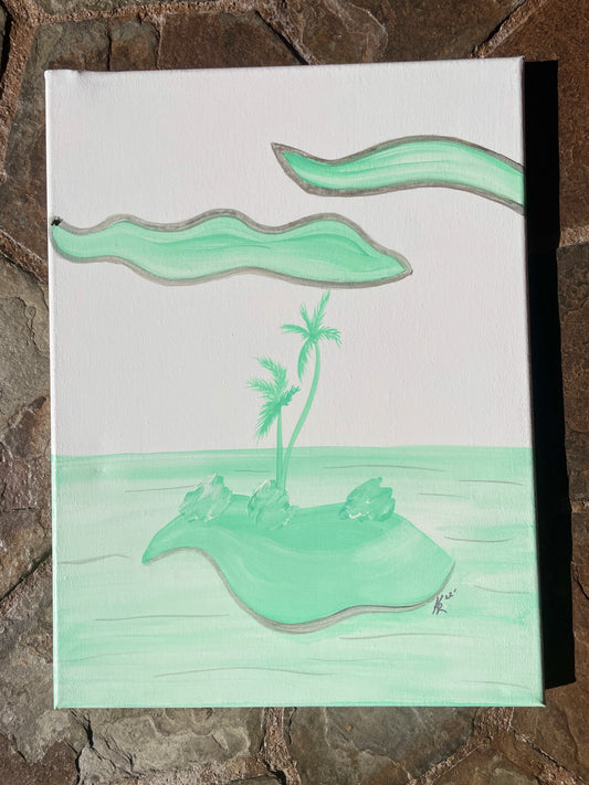 Kahala, Oahu 16x12x.5"
