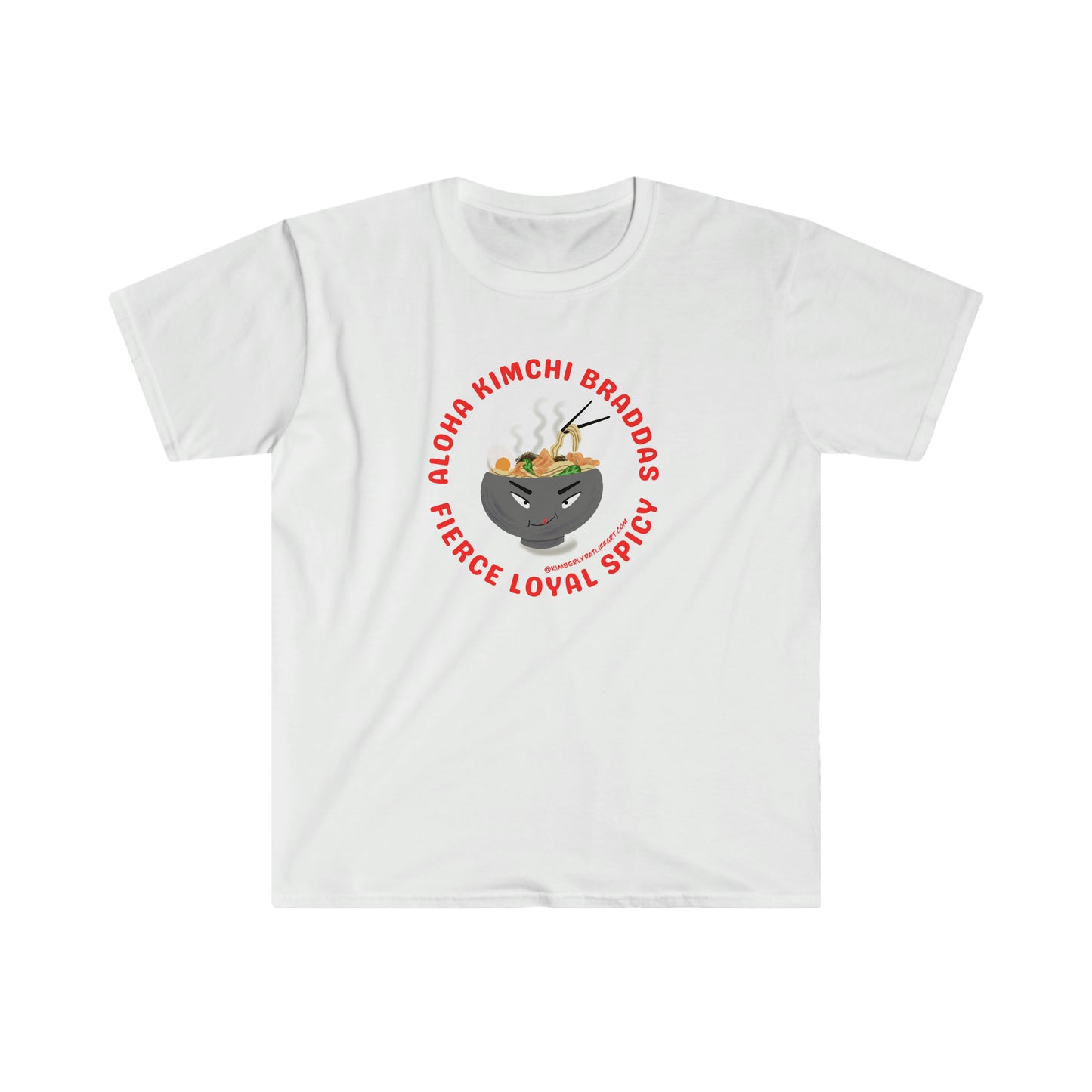 Aloha Kimchi Braddahs T-shirt