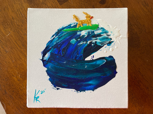 Custom Surf Pets Minis 6x6x1"