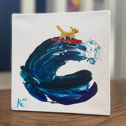 Custom Surf Pets Minis 6x6x1"