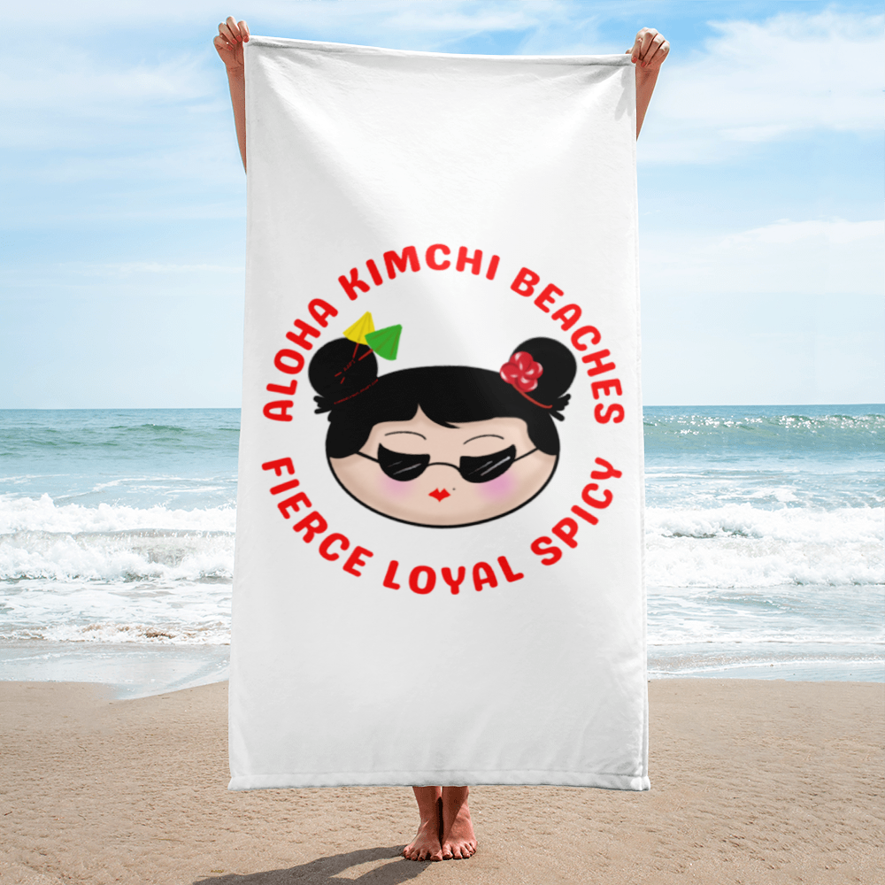 Aloha Kimchi Beaches Towel