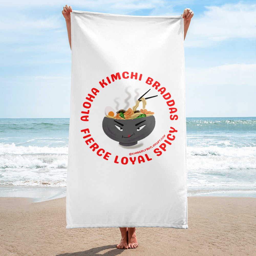 Aloha Kimchi Braddas Towel